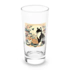 明鏡止水のキョウとニャミ Long Sized Water Glass :front