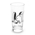 STUDIO OTOMARUのウォンバットのウォ（WO）【wombat】 Long Sized Water Glass :front