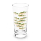 chicodeza by suzuriのヤマメの魚群 Long Sized Water Glass :front