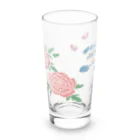 nanaqsaの獅子と牡丹 Long Sized Water Glass :front