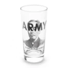 部屋とデニムとわたしのU.S.ARMYな福沢諭吉さん Long Sized Water Glass :front