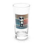 natura55のおしゃれ棒人間 Long Sized Water Glass :front