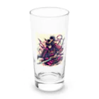 ハクユーShopのカッコいい侍のグッズ Long Sized Water Glass :front