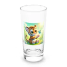 HAYANA.のかわいすぎる虎の赤ちゃん Long Sized Water Glass :front