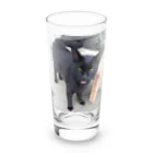 nightwalkerの黒ひょうぜッッ！ Long Sized Water Glass :front