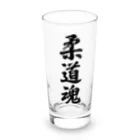 着る文字屋の柔道魂 Long Sized Water Glass :front