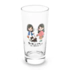 kazu_gのマメシバのつぶやき「ねぇ…散歩しようよ…」（セリフ入り） Long Sized Water Glass :front