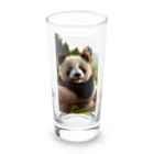 mintmoonのタレ目のパンダちゃん Long Sized Water Glass :front