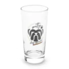 3dog_mamanのブルちゃん Long Sized Water Glass :front