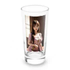 アタオカ1号のAI美少女(エレガント) Long Sized Water Glass :front