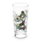 ryo-ishの碧の髪の少女 Long Sized Water Glass :front