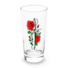 micyorina shopのmicyorina 「logo」RED 一部しんのすけ Long Sized Water Glass :front