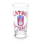 LOVE_BEERのビール猫 Long Sized Water Glass :front