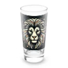 Ono_Mariaの百獣の王ライオン Long Sized Water Glass :front