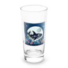 ココナッツアイランド©️のジンベイザメ Long Sized Water Glass :front