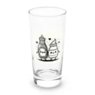 chirimenjarincoのケチャとマヨものくろ Long Sized Water Glass :front