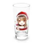 乾杯がーるずSHOPのKanpaiGirl「クリスマスちゃん」グラス Long Sized Water Glass :front