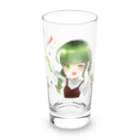 乾杯がーるずSHOPのKanpaiGirl「お誕生日ちゃん」グラス Long Sized Water Glass :front