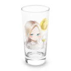 乾杯がーるずSHOPのKanpaiGirl「お月見ちゃん」グラス Long Sized Water Glass :front