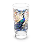 タカヤマ・サイトの絢爛豪華・孔雀 Long Sized Water Glass :front