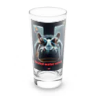 NaturalCanvasのhippo  * Global water crisis Long Sized Water Glass :front