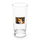 何でもありデザインの狐シリーズ Long Sized Water Glass :front