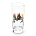 cazlandの"くまコンあらいのファンタジー会議" Long Sized Water Glass :front