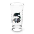 †魚虎†のしゃちリーマン Long Sized Water Glass :front