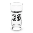 OmuNigiの39(ty)ニギリティ Long Sized Water Glass :front