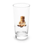 フルヤのくつろぐスコティッシュフォールド Long Sized Water Glass :front