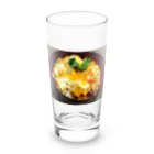 morinoyouseiの美味しい比内鶏の親子丼！ Long Sized Water Glass :front