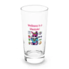 CHOCOLATEAの「健康のバランス」 Long Sized Water Glass :front