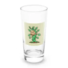 shiromeのグリーン・ラブ Long Sized Water Glass :front