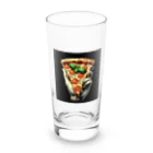 yuriseのおしゃれなpizzaのグッズ Long Sized Water Glass :front