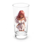 ヴィヴィオのオフショルダーレースアップワンピース Long Sized Water Glass :front