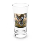 tabi555のそらとぶ犬 Long Sized Water Glass :front