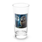 yuriseのフクロウ🦉グッズ Long Sized Water Glass :front
