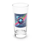 大野裕希_Twitch配信者の大野裕希 ゲームロゴ Long Sized Water Glass :front