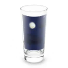 Hanabiのアトリエのある秋の月夜 Long Sized Water Glass :front