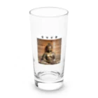 世捨て人【本来無一物】の仏像とサウナ Long Sized Water Glass :front