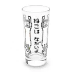 m :)のねこは ながいよ Long Sized Water Glass :front