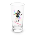 Lily bird（リリーバード）のフルカラー ジャズダンサー 光と英字ロゴ Long Sized Water Glass :front