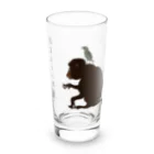 nachau7のお猿の知恵 Long Sized Water Glass :front