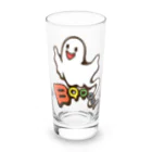 Cɐkeccooのおばけちゃんばぁ!(Boo!ゴースト)カラフル Long Sized Water Glass :front