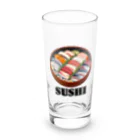 猫と釣り人のSUSHI_2R Long Sized Water Glass :front