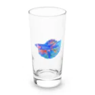 MOONのベタ ブルー Long Sized Water Glass :front