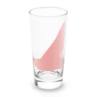 さかたようこ / サメ画家のほっとひと息サメ〈濃いめの地色向け〉 Long Sized Water Glass :front