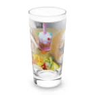 モルモットのミマモル隊のマル・ミルク Long Sized Water Glass :front