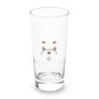 わたあめわんこしょっぷのおどろき、わたあめわんこ Long Sized Water Glass :front