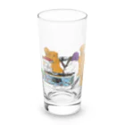 STUDIOunfreesiaのGoldfish Seller Long Sized Water Glass :front